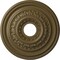 Ekena Millwork Orleans Ceiling Medallion (Canopies up to 4 5/8"), 17 5/8"OD X 3 5/8"ID X 1 7/8"P, Mississippi Mud CM17OLMMF - alternate 1